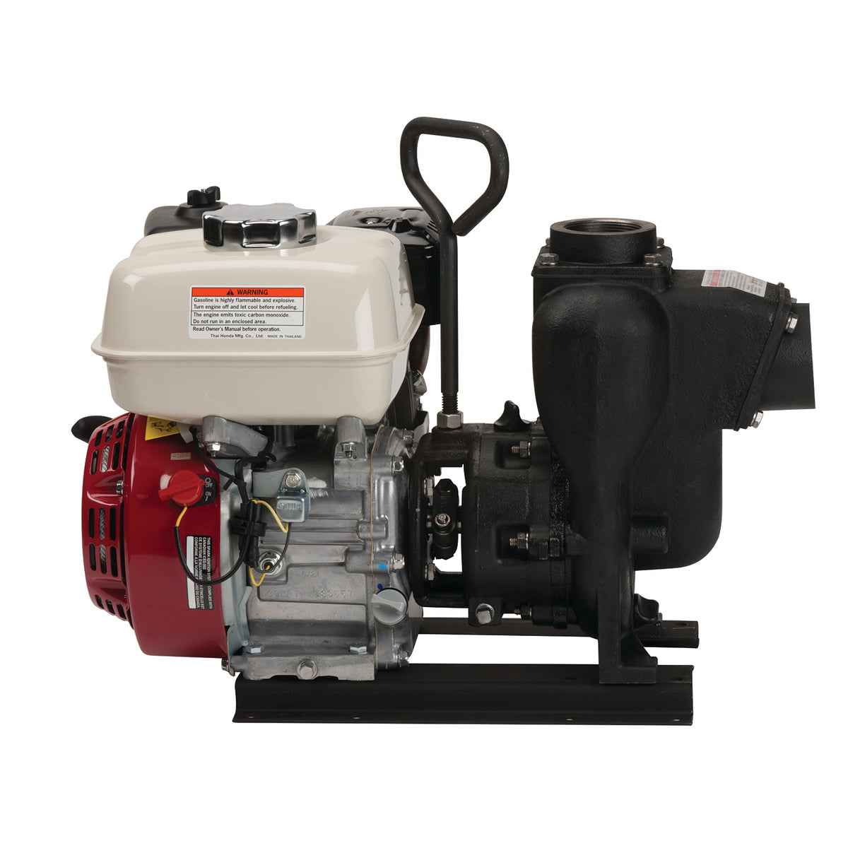 2" CI Wet Seal Pump 5 HP Honda, New