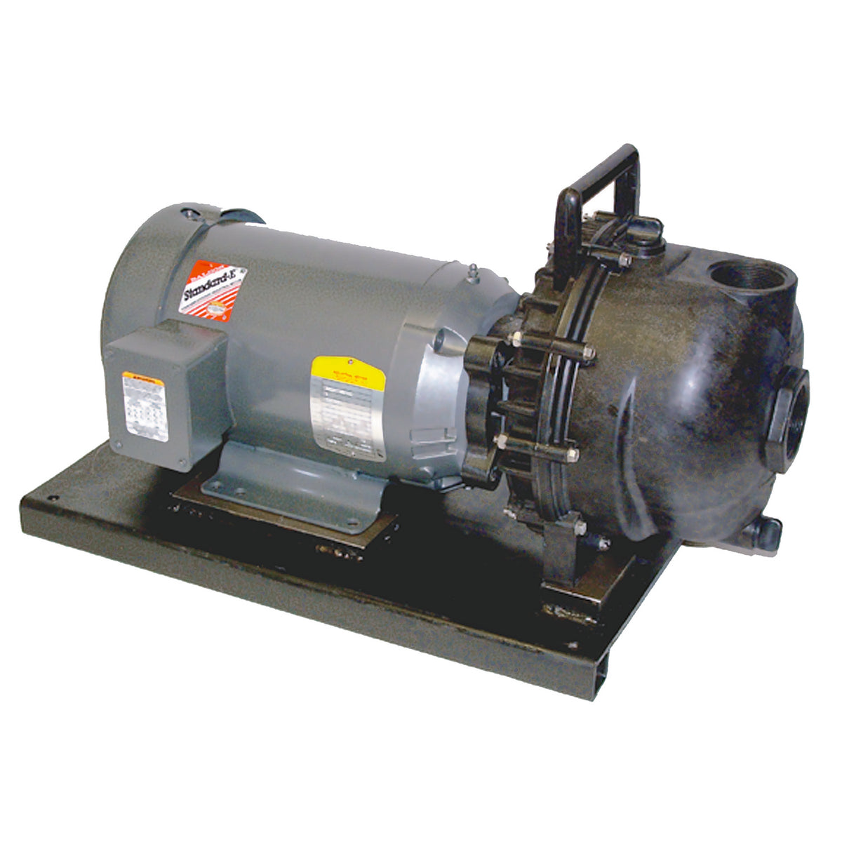 2" Poly Pump w/ 5 HP 1 Phase Electric Motor w/ FKM Elastomer