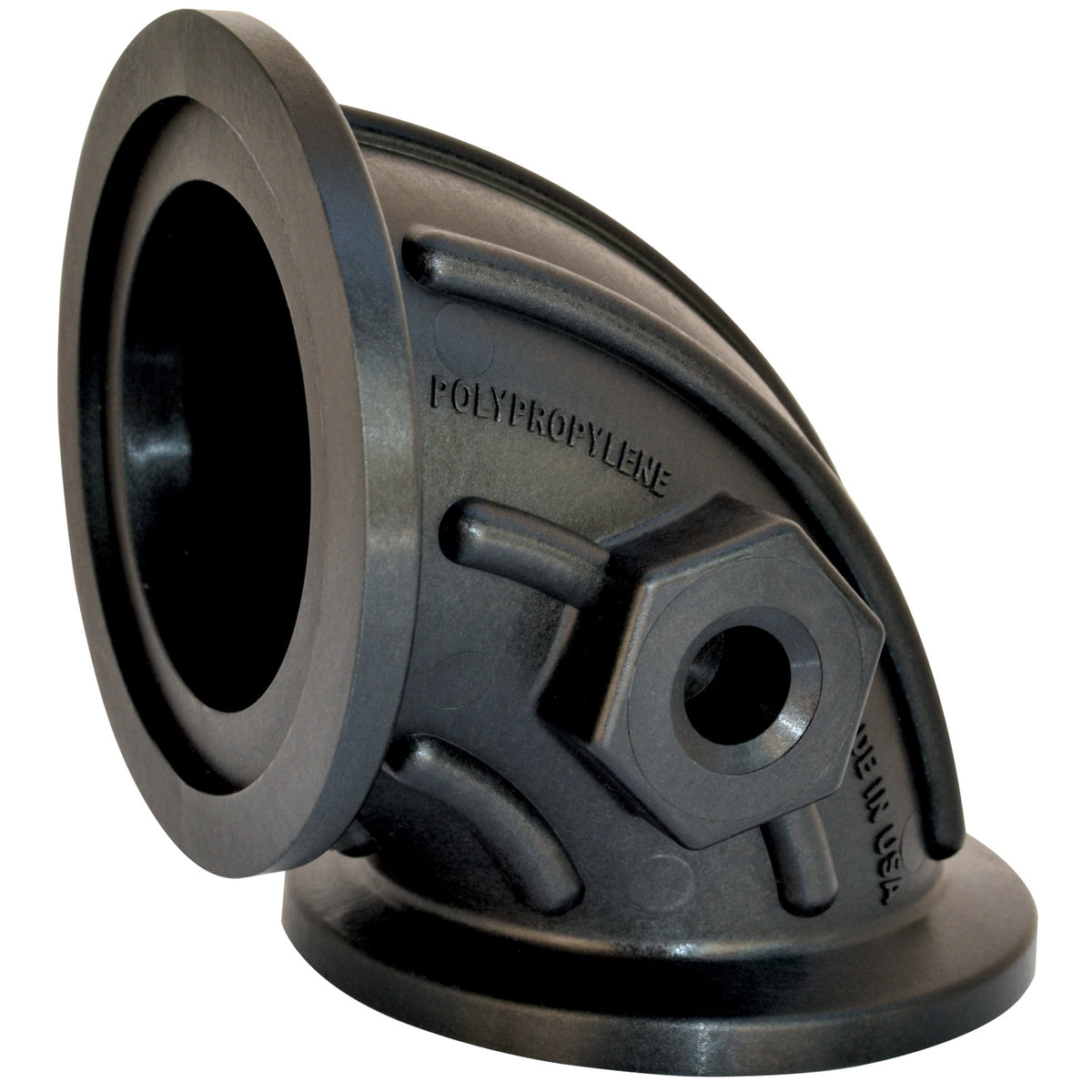 PP Sweep 2" FP Flange X 2" FP Flange
