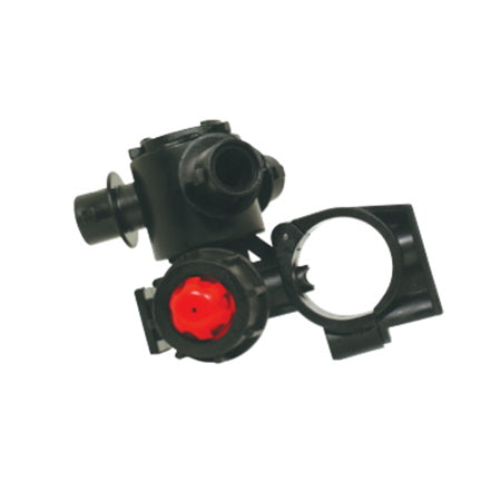 Nozzle Body 3-Way 1" Dry Boom w/ Diaphragm and .39" Port Right Hand
