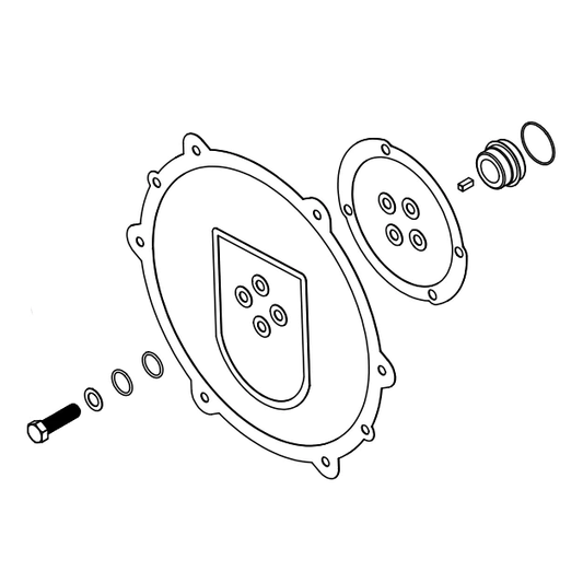 333 Series & 444 Pump Bearing Pedestal Seal Kit