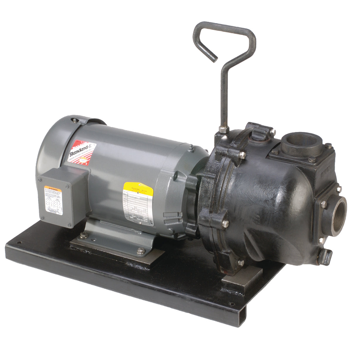 2" CI Pump w/ 5 HP Single Phase Electric Motor