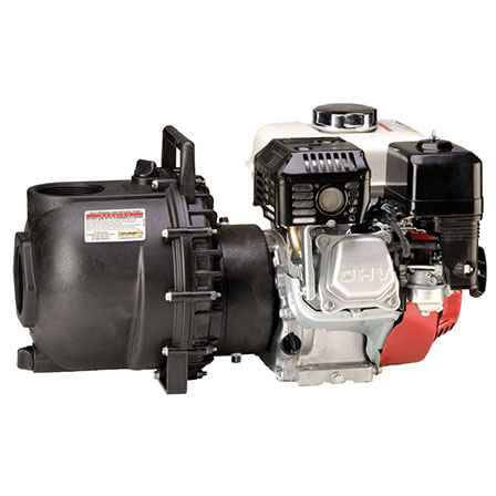 3" Poly WS Pump w/ 13HP Honda w/ Electric Start Pull Rope