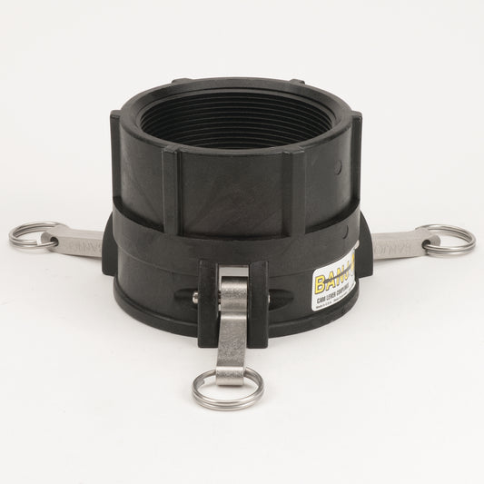 PP Adapter 4" FQDC X 4" FNPT
