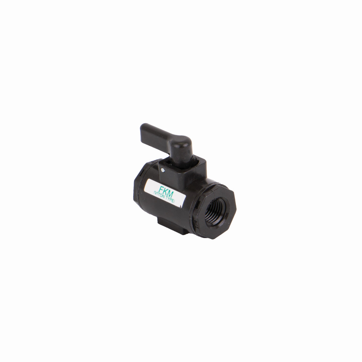 PP Valve Micro 1/4" FNPT X 1/4" FNPT