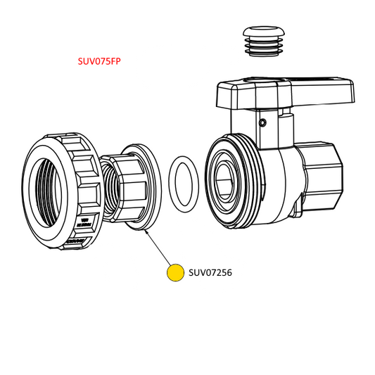3/4" Union Valve Adapter Plate