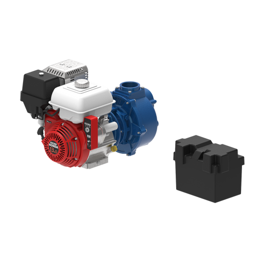 John Blue Pump (Cast Iron) w/ 13 HP Honda Kit