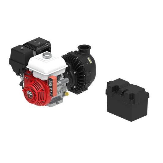 3" Banjo Wet Seal Poly Pump w/ 13HP Honda Kit