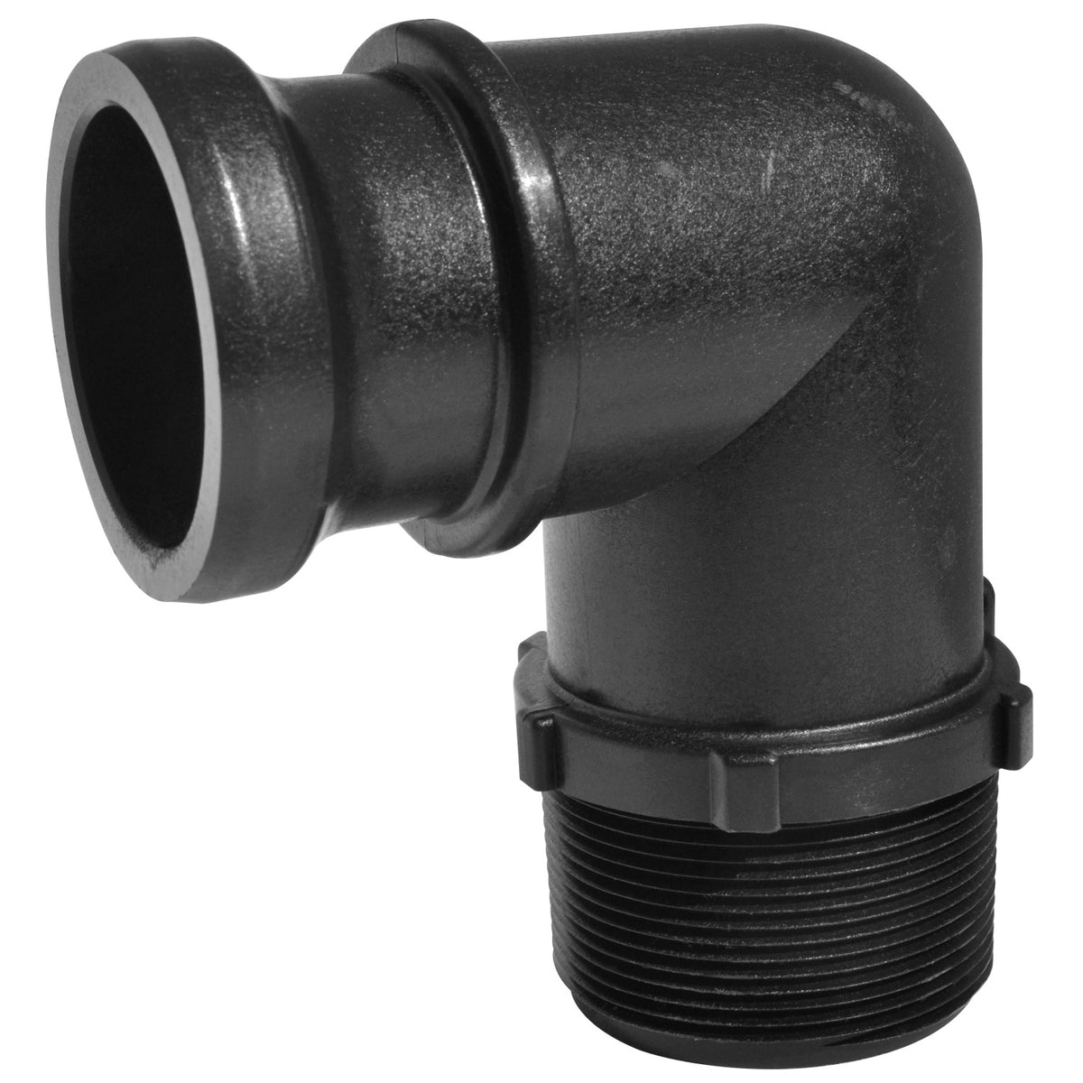 PP Elbow 90  1 1/2" MQDC X 1 1/2" MNPT