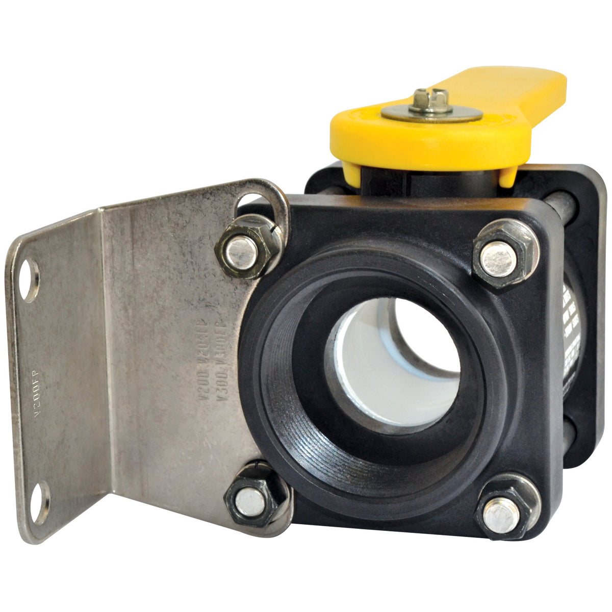 90  Mounting Plate For Bolted Valves 316 SS