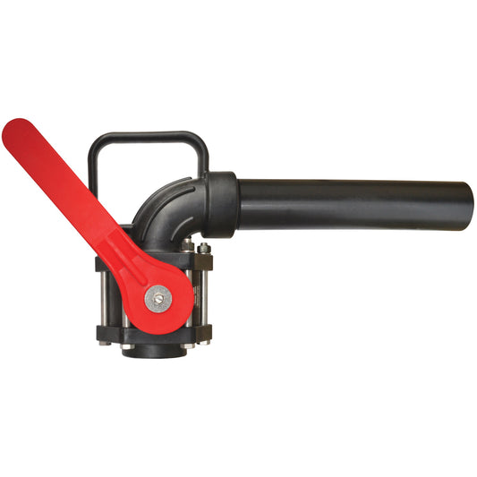 2" FP Nozzle Valve w/90  Elbow